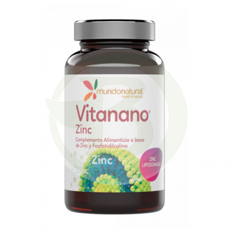 Vitanano Zinc Liposome 30 Gélules Mundo Natural