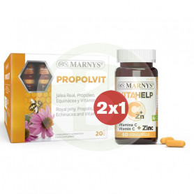 2X1 Propolvit et Vitahelp Zn Marnys