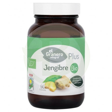 Jengibre Bio 90 Cápsulas El Granero