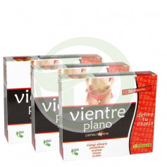 Pack 3x2 Perfect Line Vientre Plano 30 Cápsulas Pinisan