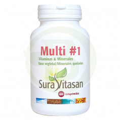 MULTI 1 VITAMINES ET MINÉRAUX 60 COMPRIMÉS SURA VITASAN