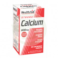 Calcio 600Mg. (Comprimidos Masticables) Health Aid