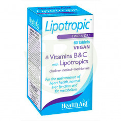 Lipotropes avec vitamines B et C Health Aid