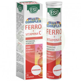 Vitamine C avec Fer 20 Comprimés Esi