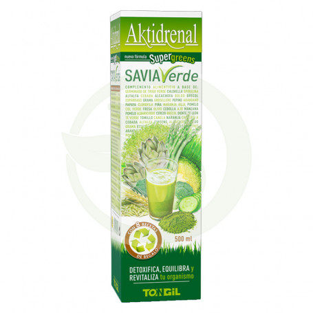 Aktidrenal Savia Verde 500Ml. Tongil