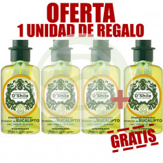 Shampooing Shila Eucalyptus Pack 4x3