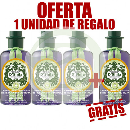 Pack 4x3 Champú de Retama Shila