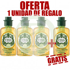 Paquet de 4x3 Shampooing Salvia Shila