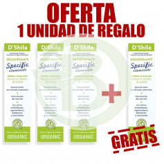 Pack 4x3 Crème Déodorante Spécifique 50Ml. Shila