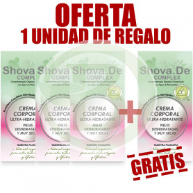 Pack 4x3 Crema Ultrahidratante 250Ml. Shova De