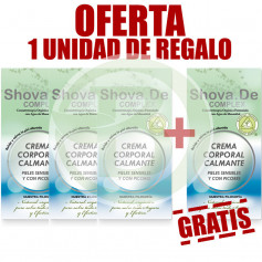 Pack 4x3 Crème Apaisante 250Ml. Shova De