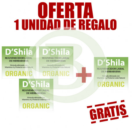 Pack 4x3 Rejuvenicedor Labial de Hierbabuena Shila