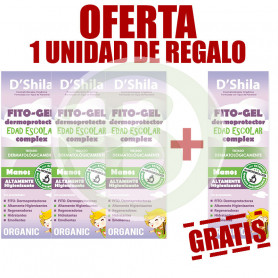 Pack 4x3 Fito-Gel Dermoprotector Edad Escolar 250Ml. Shila