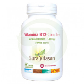 Complexe Vitamine B12 90 Gélules Sura Vitasan