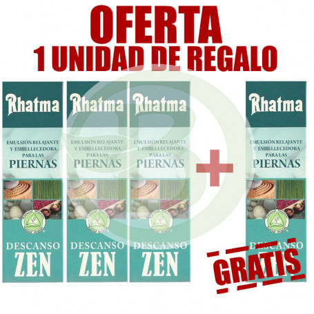 Pack 4x3 Descanso Zen 250Ml. Rhatma