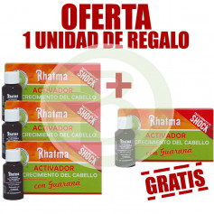 Lot de 4x3 Lotion activatrice de croissance 4x25Ml. Rhatma