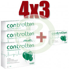 Pack 4x3 Controlten 60 Comprimés Eladiet