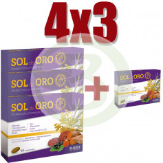 Pack 4x3 Sol de Oro Forte 30 Comprimés Eladiet