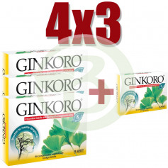 Pack 4x3 Ginkoro 90 Comprimés Eladiet