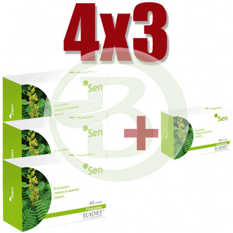 Pack 4x3 Sen 60 Comprimidos Eladiet