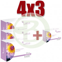 Pack 4x3 Lotus 60 Comprimés Eladiet