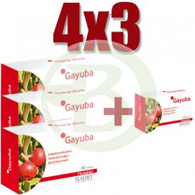 Pack 4x3 Gayuba 60 Comprimidos Eladiet