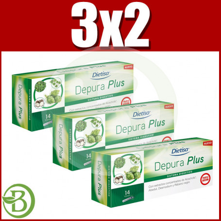 Depura Plus 14 flacons Dietisa