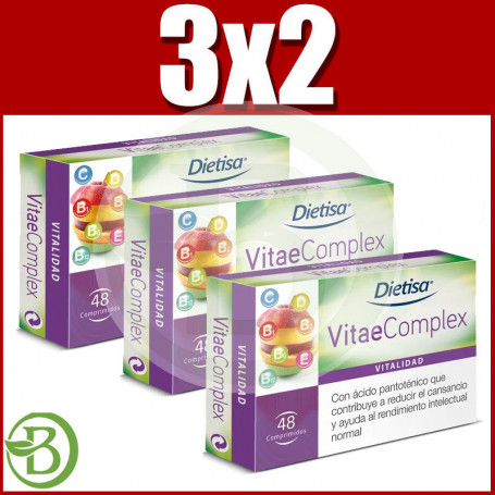 Vitae Complex 48 Comprimés Dietisa