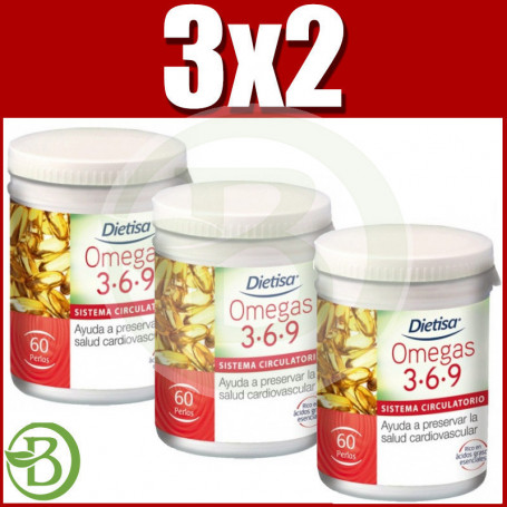 Omega 3-6-9 60 Perles Dietisa