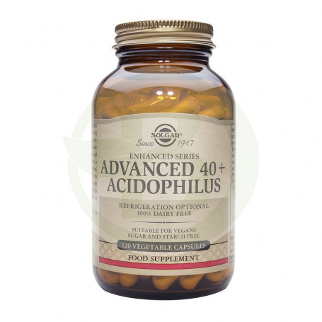 40 Plus Acidophilus Advanced 60 Gélules Solgar