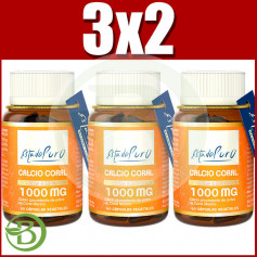 Pack 3x2 Corail Calcium 60 Gélules Etat Pur