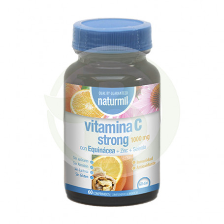 Vitamine C Forte 1000Mg 60 Comprimés Naturmil