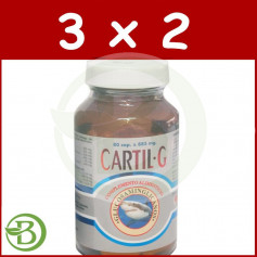 Pack 3x2 Cartil G Golden Green 80 Gélules