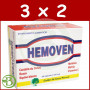 Pack 3x2 Hemoven 60 Cápsulas Golden Green