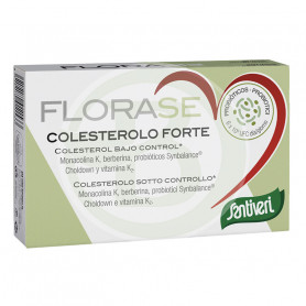 Florase Cholestérol Forte 40 Gélules Santiveri