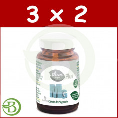 Pack 3x2 MG 500 (Citrate de Magnésium) 60 Comprimés El Granero