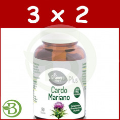 Pack 3x2 Chardon Marie Plus 90 Capsules El Granero