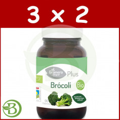 Pack 3x2 Brocoli Bio 90 Capsules El Granero