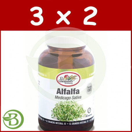 Pack 3x2 Alfalfa Forte El Granero