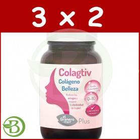 Pack 3x2 Colagtiv Belleza 120 Comprimidos El Granero