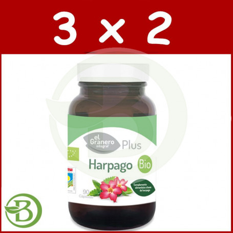 Pack 3x2 Harpago Bio 60 Capsulas Granero