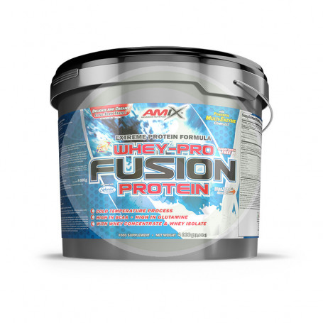 Whey-Pro Fusion 4 kg Mélange de fraises