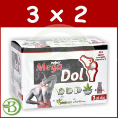 Pack 3x2 Poliar Megadol 6 Ampoules Pinisan