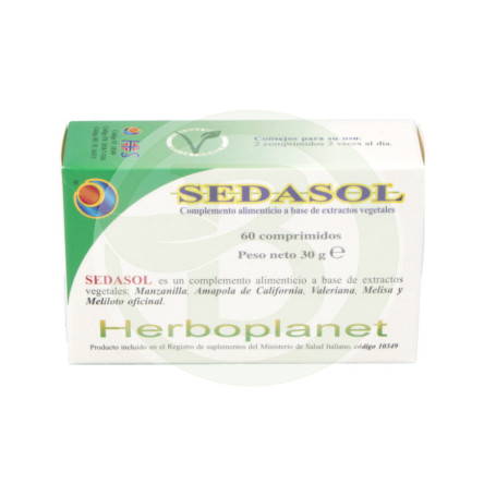 Sedasol 36 G, 60 Comprimés Herboplanet