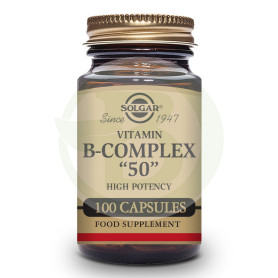 Complexe Vitamine B avec Vit C 100 Gélules Solgar