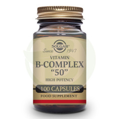 Complexe Vitamine B avec Vit C 100 Gélules Solgar