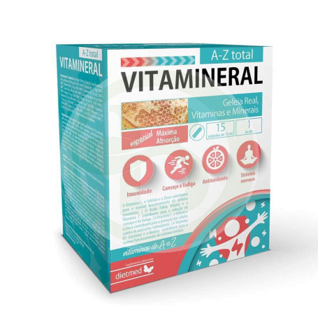 Vitamineral AZ 15 Ampoules Dietmed