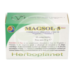 Magsol 5 Plus 51 G, 60 Comprimés Herboplanet