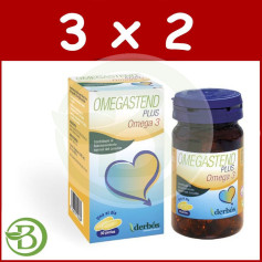 Pack 3x2 Omegastend Plus Derbos 30 Perles