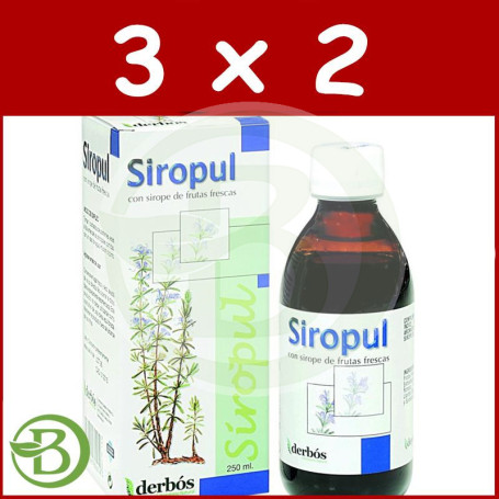 Pack 3x2 Siropul 250Ml. Derbos